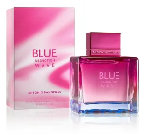 Blue Seduction Wave 3.4 oz EDT for women