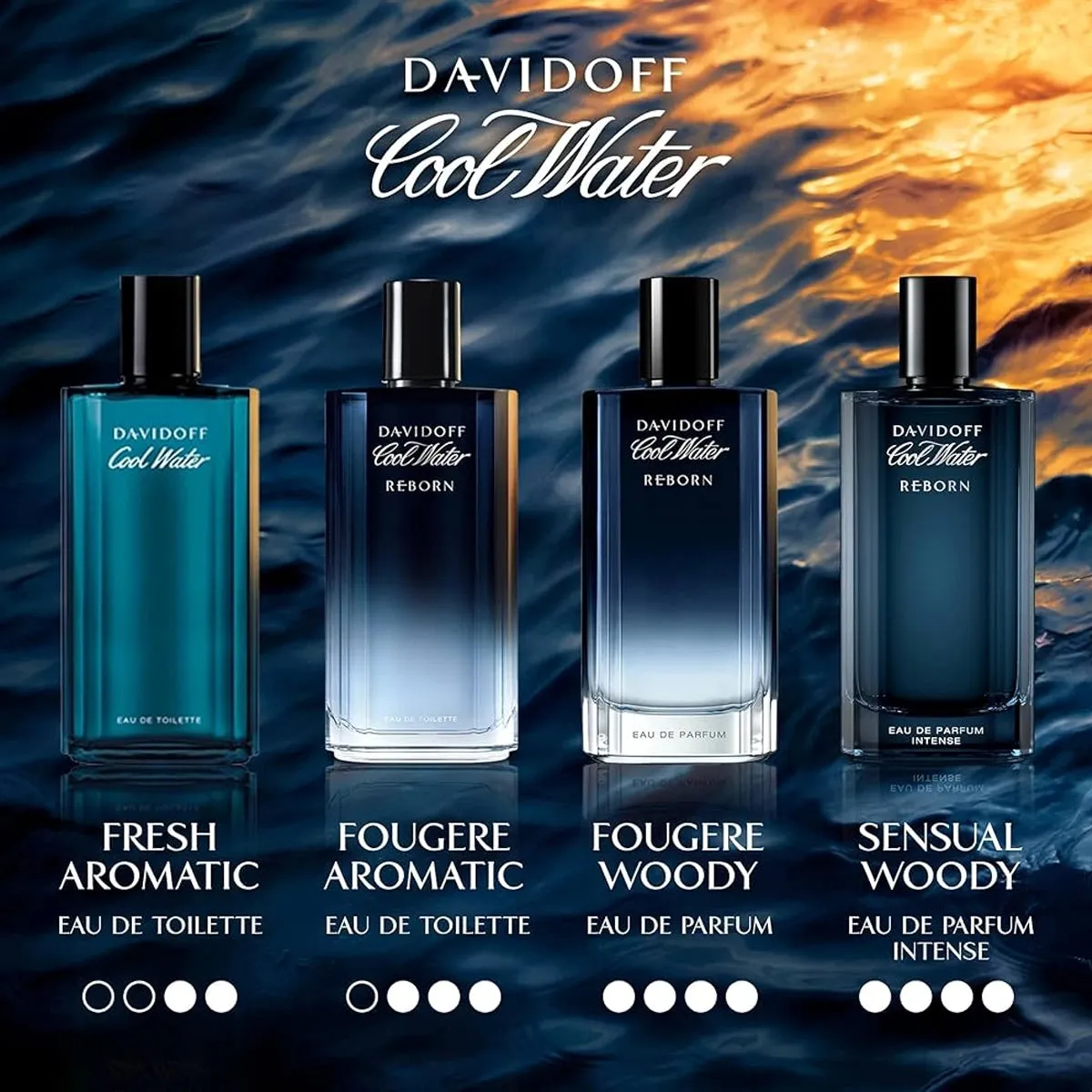 Cool Water Reborn 3.4 oz EDP for men