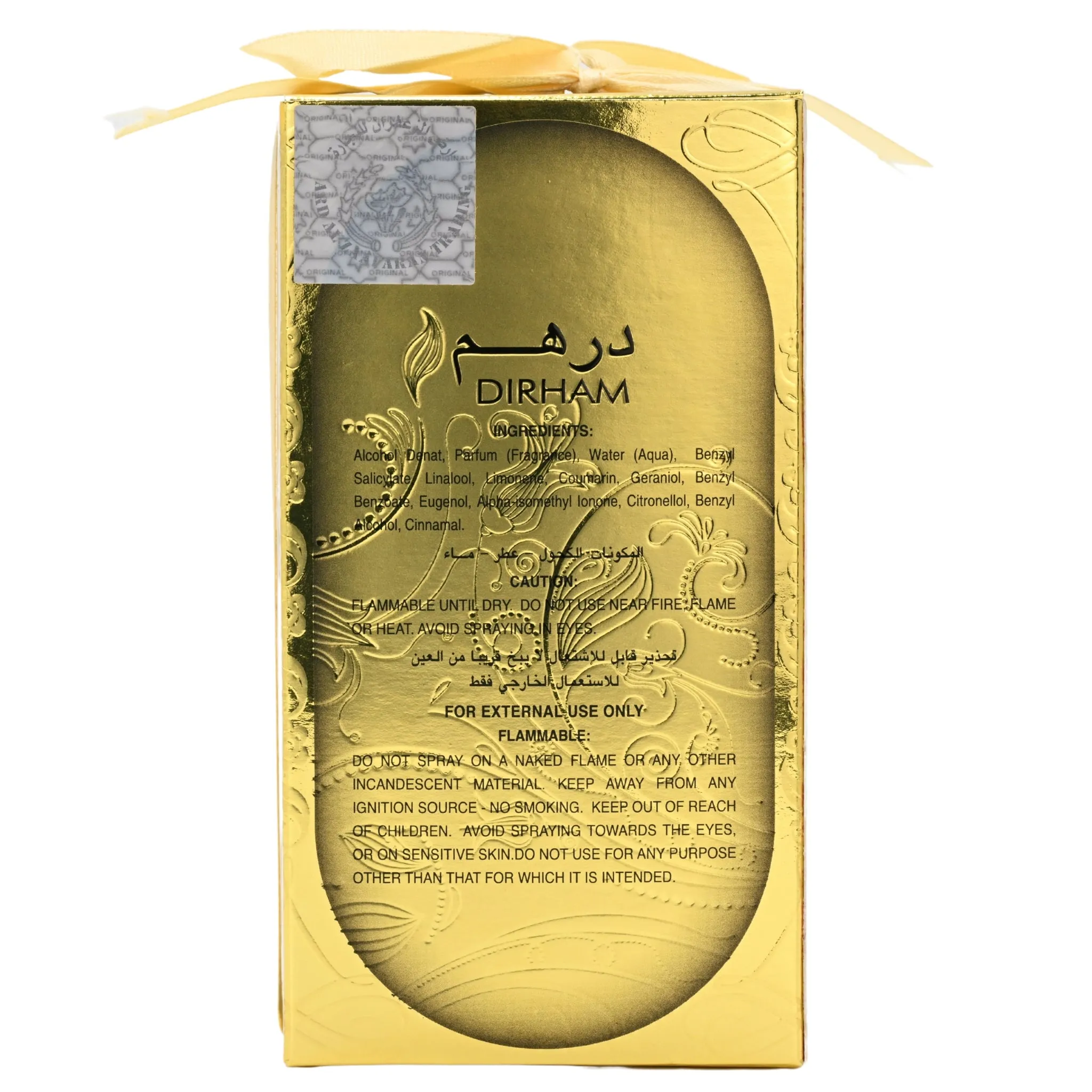 Dirham Gold by Ard Al Zaafaran perfume for unisex EDP 3.3 / 3.4 oz New in Box