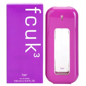 FCUK 3 by French Connection 100ml EDT