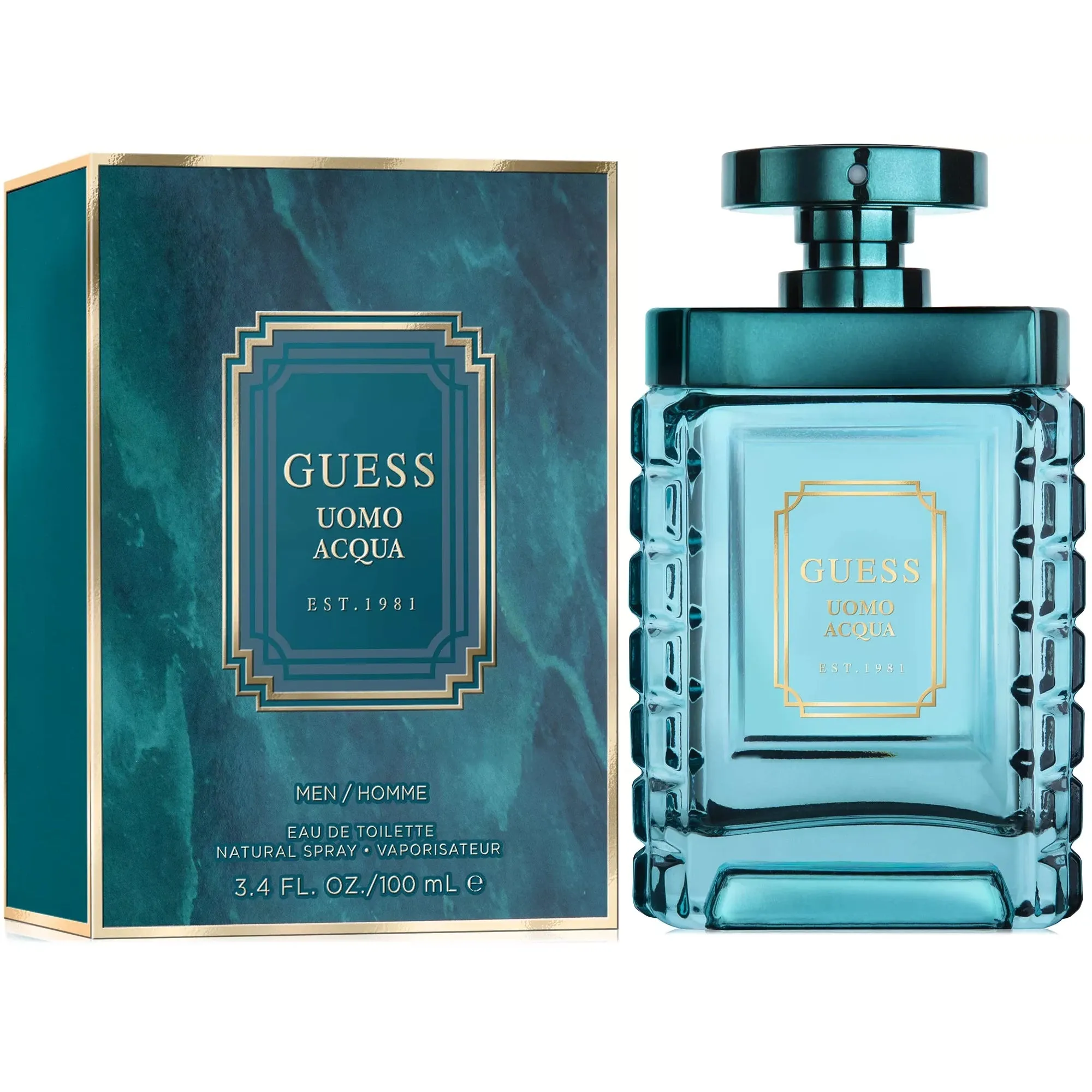 Guess Uomo Acqua 3.4 oz EDT for men