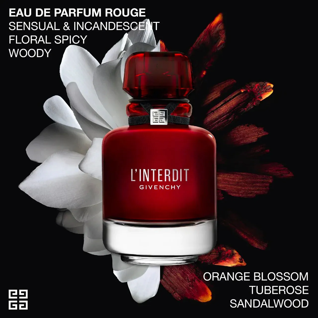 L'Interdit Rouge by Givenchy 2.7 oz EDP for women