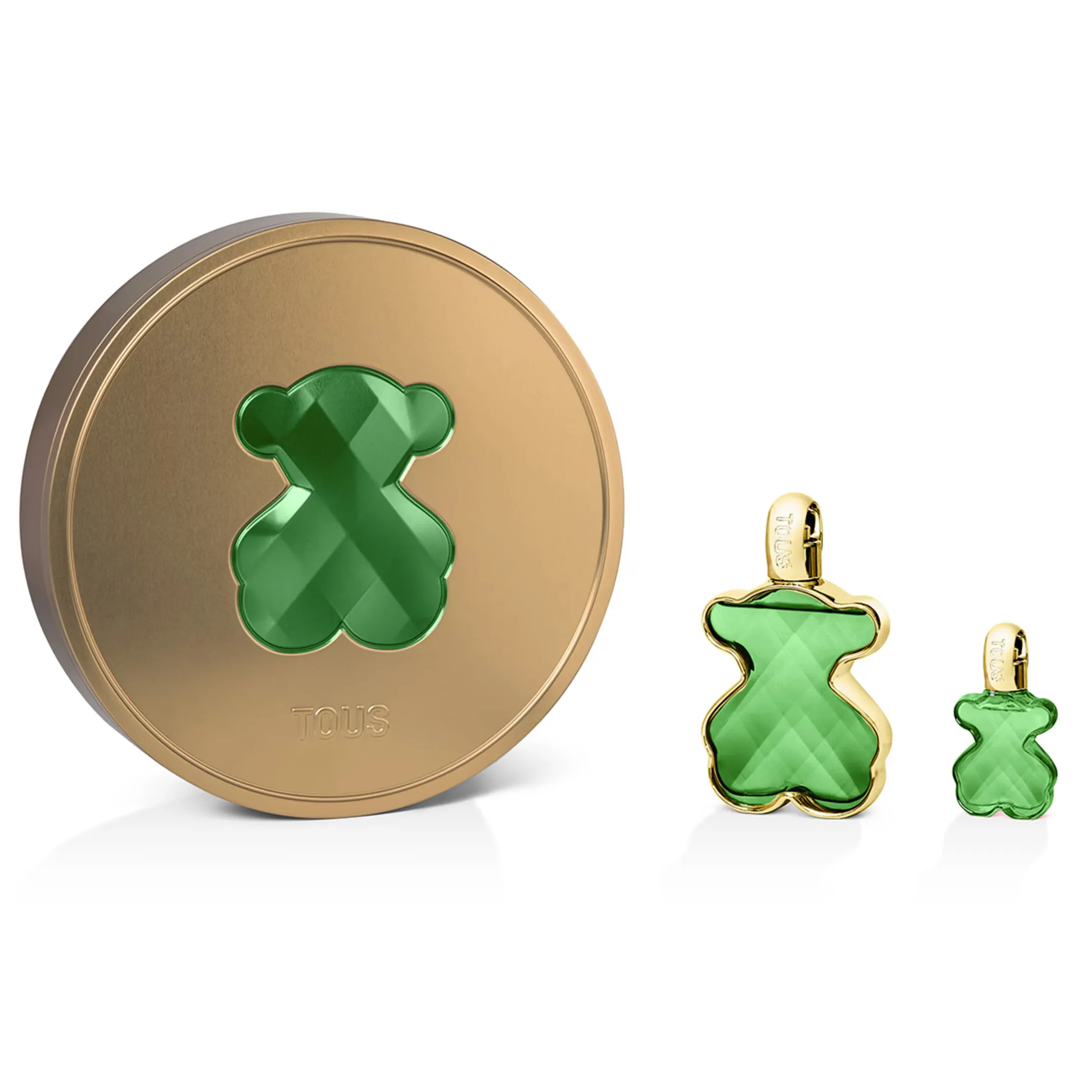 Love Me The Emerald Elixir by Tous 90ml Parfum 2pc Gift Set
