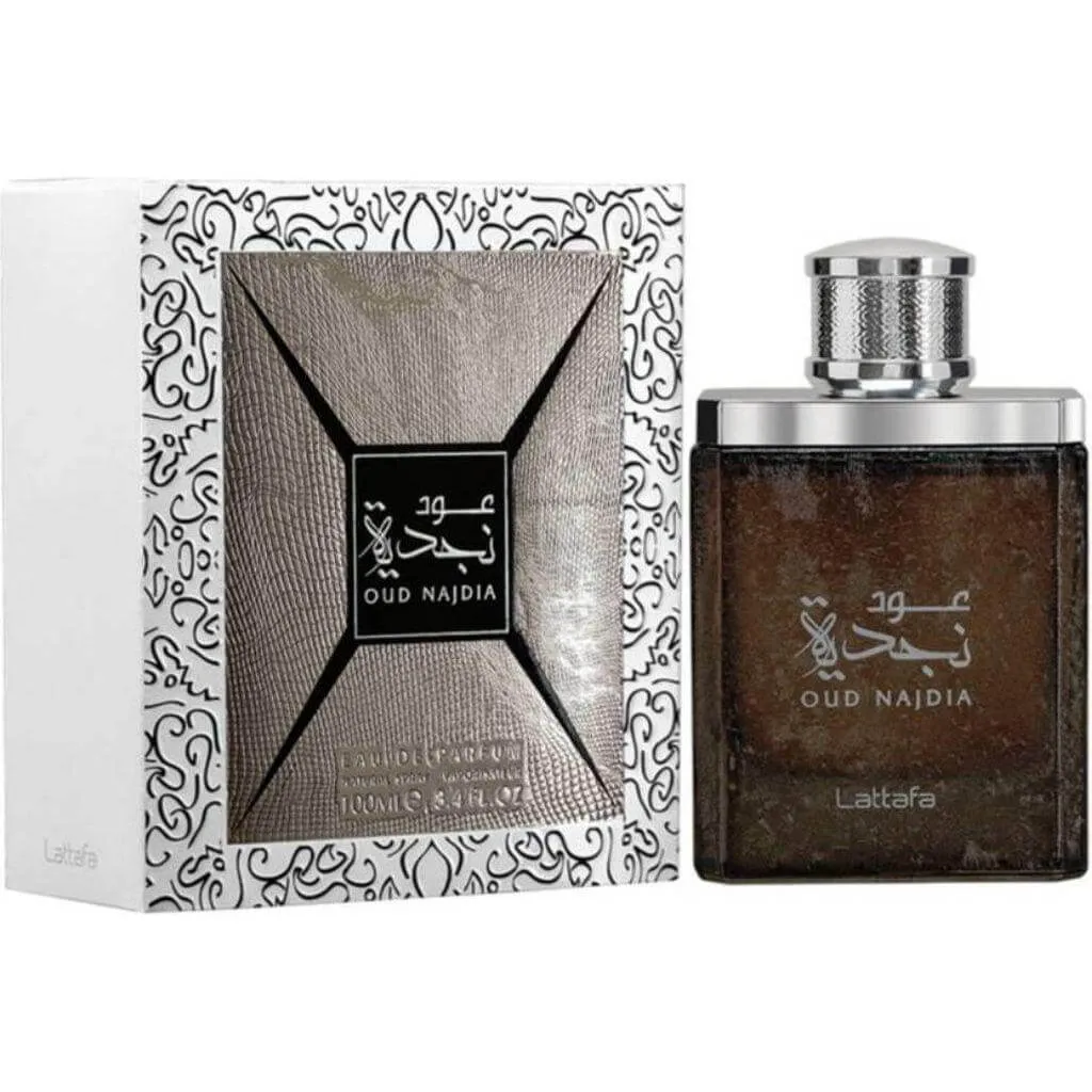 Oud Najdia by Lattafa perfume for unisex  EDP 3.3 / 3.4 oz New in Box