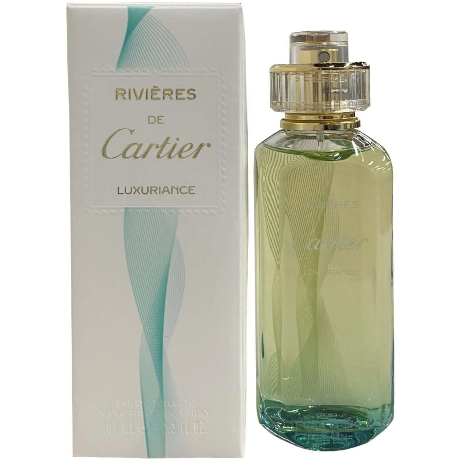 Rivieres de Luxuriance by Cartier for unisex EDT 3.3 / 3.4 oz New in Box