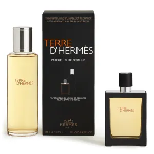 Terre D'Hermes by Hermes 155ml Pure Perfume 2pc Gift Set