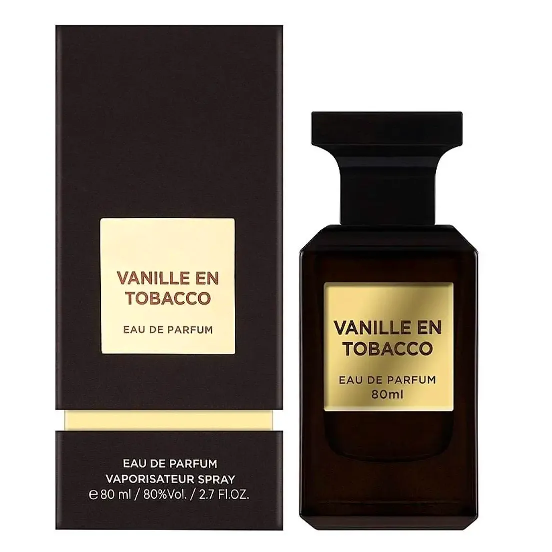 Vanille En Tobacco by Fragrance World 80ml EDP